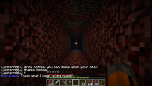 Crazy Minecraft graphics glitch. 